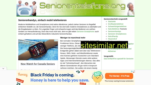 seniorentelefone.org alternative sites