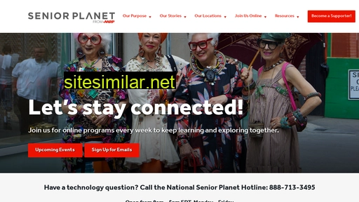 seniorplanet.org alternative sites