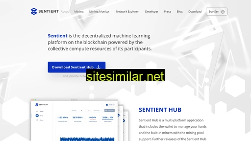 sentient.org alternative sites