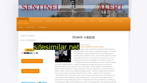 sentinelalert.org alternative sites