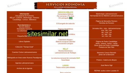 servicioskoinonia.org alternative sites