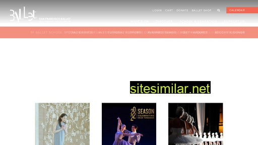 sfballet.org alternative sites