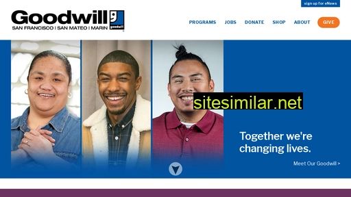 sfgoodwill.org alternative sites