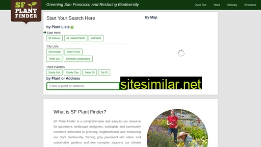 sfplantfinder.org alternative sites