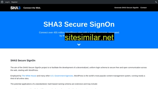 sha3.org alternative sites