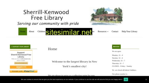 Sherrillkenwoodlibrary similar sites