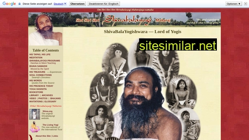 Shivabalayogi similar sites