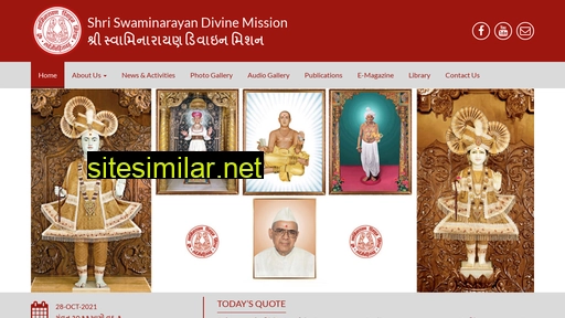Shriswaminarayandivinemission similar sites