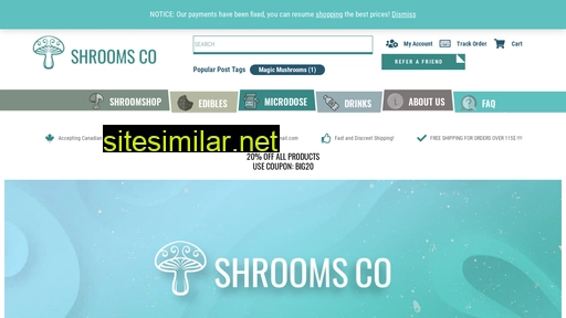 Shroomsco similar sites