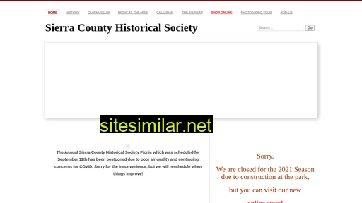 sierracountyhistory.org alternative sites