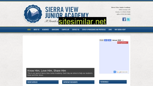 sierraviewjunioracademy.org alternative sites