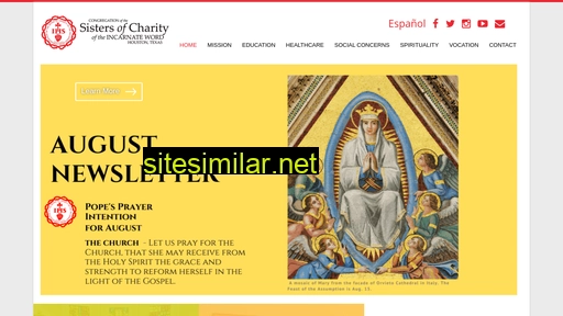 Sistersofcharity similar sites