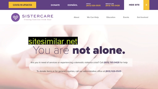 sistercare.org alternative sites
