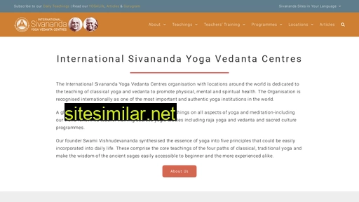 sivananda.org alternative sites