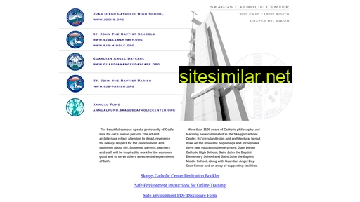 Skaggscatholiccenter similar sites