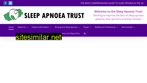 sleep-apnoea-trust.org alternative sites