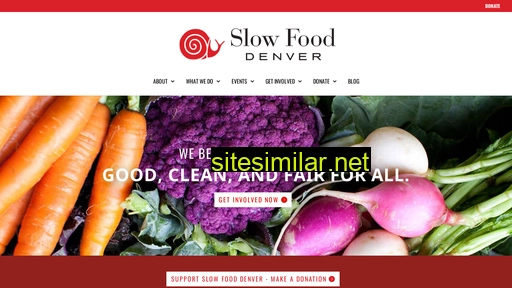 slowfooddenver.org alternative sites
