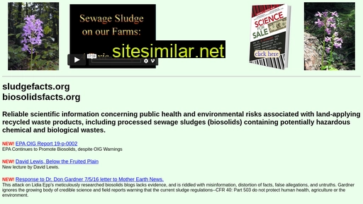 sludgefacts.org alternative sites