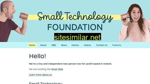 small-tech.org alternative sites