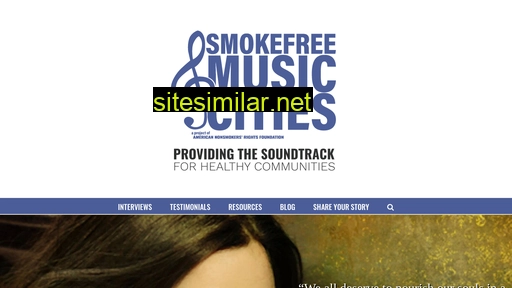 smokefreemusiccities.org alternative sites