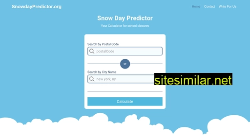 snowdaypredictor.org alternative sites