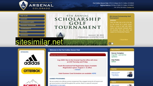 soccerfortcollins.org alternative sites
