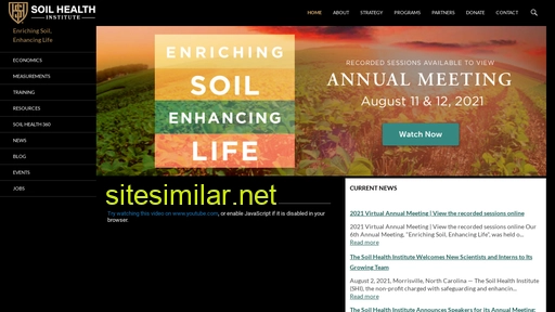 soilhealthinstitute.org alternative sites