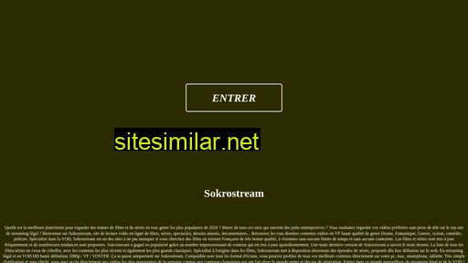 sokrostream.org alternative sites