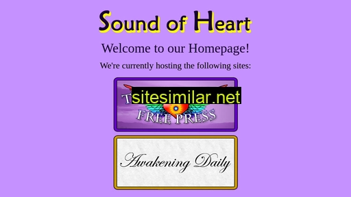 soundofheart.org alternative sites