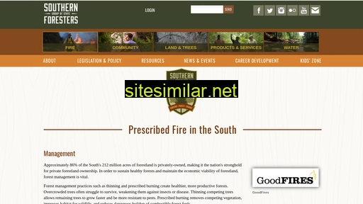 southernforests.org alternative sites