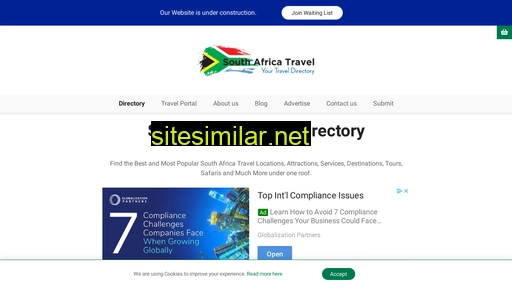 southafricatravel.org alternative sites