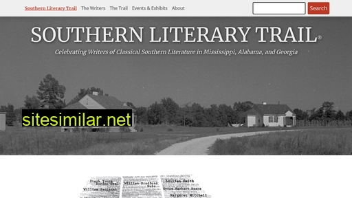 southernliterarytrail.org alternative sites