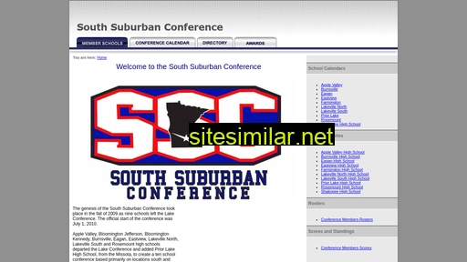 southsuburbanconference.org alternative sites