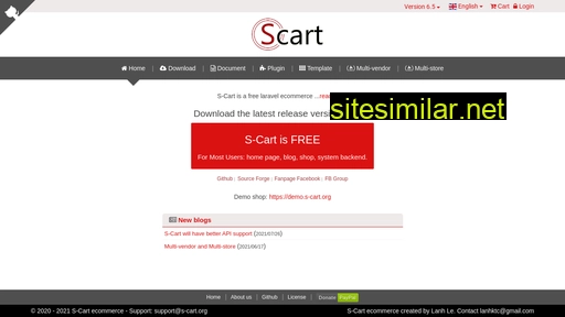 s-cart.org alternative sites