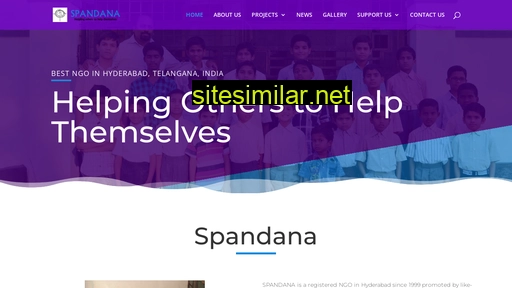 spandanaindia.org alternative sites