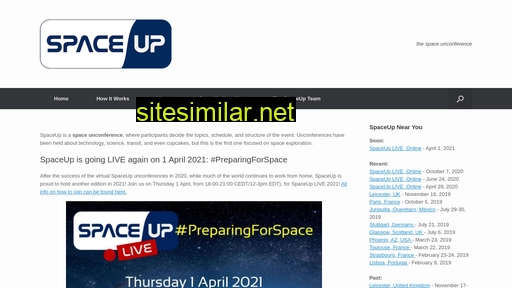spaceup.org alternative sites