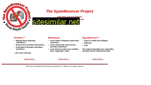 spambouncer.org alternative sites