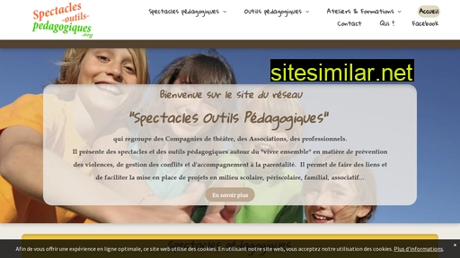 spectacles-outils-pedagogiques.org alternative sites