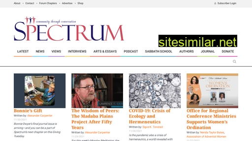 spectrummagazine.org alternative sites