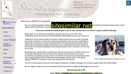 spiritsintransition.org alternative sites