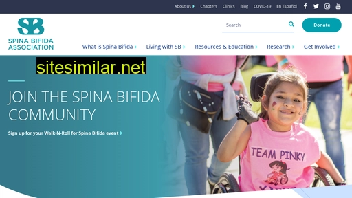 spinabifidaassociation.org alternative sites