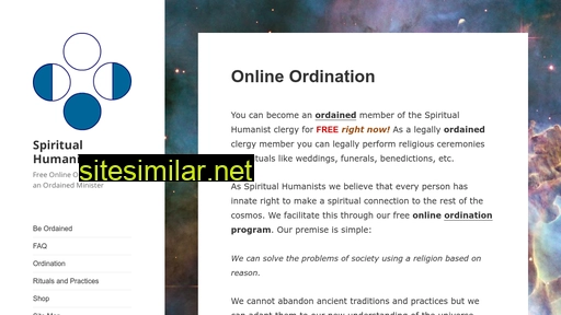 spiritualhumanism.org alternative sites