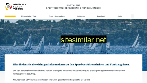 sportbootfuehrerscheine.org alternative sites