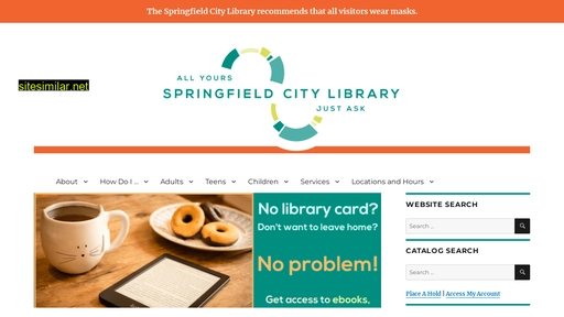 springfieldlibrary.org alternative sites