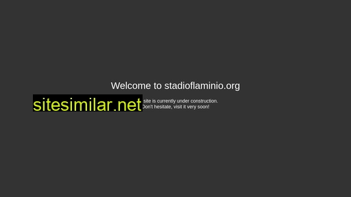 stadioflaminio.org alternative sites