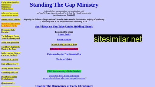standingthegap.org alternative sites