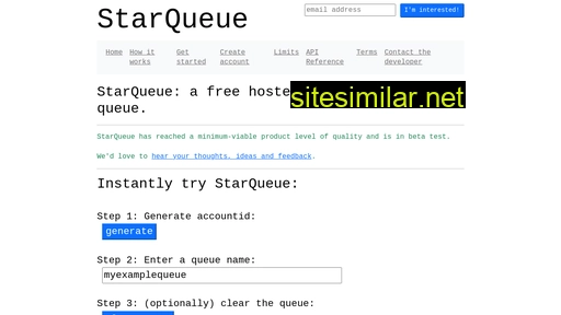 starqueue.org alternative sites