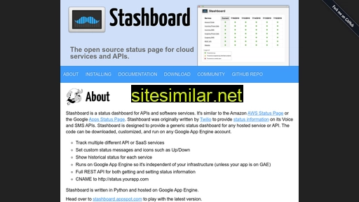 stashboard.org alternative sites