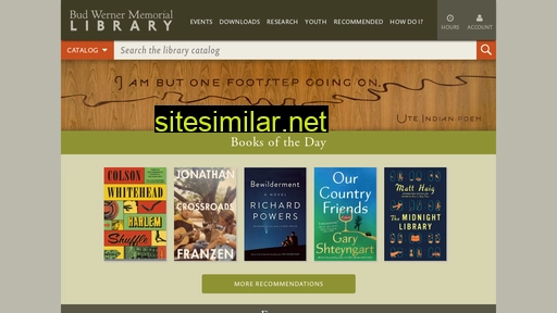 steamboatlibrary.org alternative sites