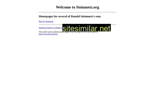 steinmetz.org alternative sites